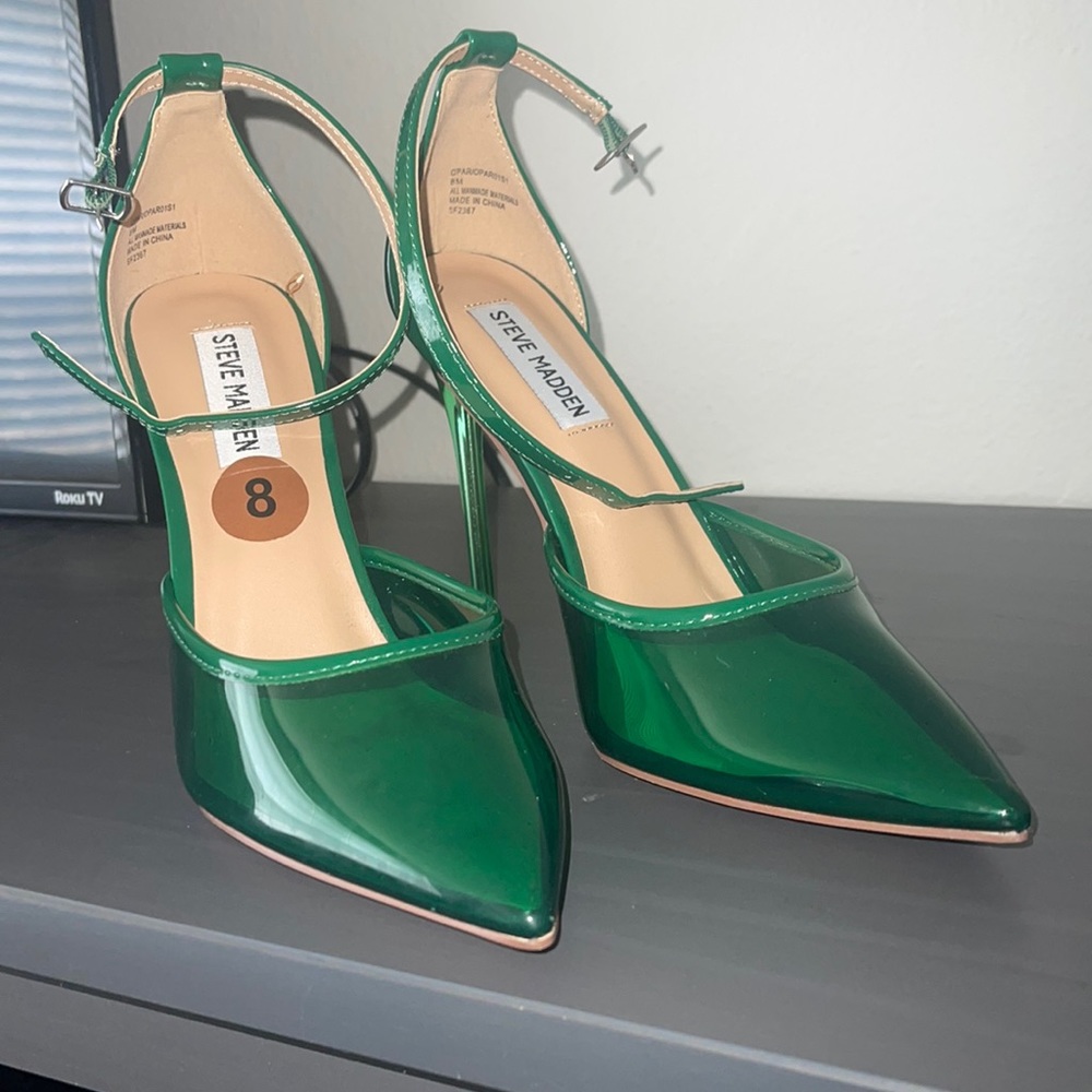 Steve Madden Translucent Heels
